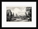 The Vatican from Monte Pincio. Rome Italy by Anonymous