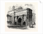 Arch of Septimius Severus in the Roman Forum. Rome Italy by Anonymous