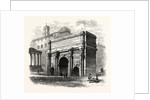 Arch of Septimius Severus in the Roman Forum. Rome Italy by Anonymous