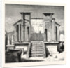 The Temple of Isis Pompeii by Anonymous