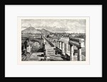 The Forum Pompeii by Anonymous