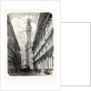 The Uffizi the Palazzo Vecchio and Statuary in the Piazza by Anonymous