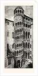 Staircase of the Fifteenth Century: Contarini Palace Venice by Anonymous