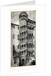 Staircase of the Fifteenth Century: Contarini Palace Venice by Anonymous
