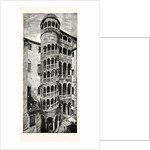 Staircase of the Fifteenth Century: Contarini Palace Venice by Anonymous