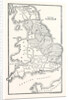 Map of England Showing the Anglo-Saxon Kingdoms and Danish Districts by Anonymous