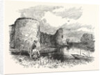 Pevensey Castle by Anonymous