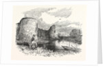 Pevensey Castle by Anonymous