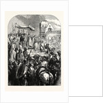 Pope Urban II. Preaching the First Crusade in the Market Place of Clermont by Anonymous