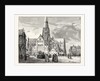 South-West View of Old St. Paul's Showing the Chapter-House London by Anonymous