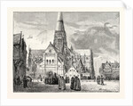 South-West View of Old St. Paul's Showing the Chapter-House London by Anonymous