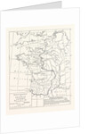 Map of the English Possessions in France (1189). by Anonymous