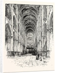 Interior of Rouen Cathedral by Anonymous