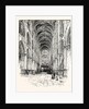 Interior of Rouen Cathedral by Anonymous