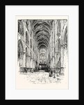 Interior of Rouen Cathedral by Anonymous
