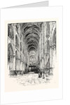 Interior of Rouen Cathedral by Anonymous
