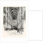 Interior of Rouen Cathedral by Anonymous