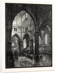 Interior of the Temple Church London by Anonymous