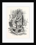 The Coronation Chair and Stone of Destiny Westminster Abbey by Anonymous