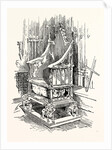 The Coronation Chair and Stone of Destiny Westminster Abbey by Anonymous
