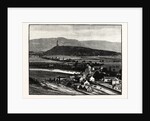 The Abbey Craig and Wallace Monument Near Stirling with the Ochil Hills. by Anonymous