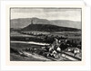 The Abbey Craig and Wallace Monument Near Stirling with the Ochil Hills. by Anonymous