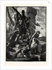 Black Agnes at the Siege of Dunbar Castle by Anonymous