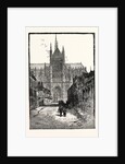 Porch of the Golden Virgin: Amiens Cathedral by Anonymous