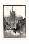 Porch of the Golden Virgin: Amiens Cathedral by Anonymous