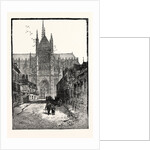 Porch of the Golden Virgin: Amiens Cathedral by Anonymous