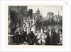 The Countess De Montfort Inciting the People of Rennes to Resist the French King by Anonymous