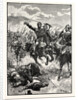 The Black Prince at the Battle of Creçy by Anonymous