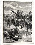 The Black Prince at the Battle of Creçy by Anonymous