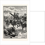 The Black Prince at the Battle of Creçy by Anonymous