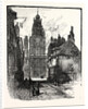 View in Calais: Rue De La Citadelle Showing the Belfry by Anonymous