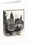 View in Calais: Rue De La Citadelle Showing the Belfry by Anonymous