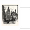View in Calais: Rue De La Citadelle Showing the Belfry by Anonymous