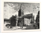 The Church of Notre Dame Calais by Anonymous