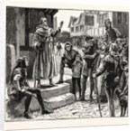 One of Wycliffe's Poor Priests Preaching to the People by Anonymous