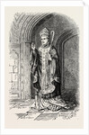 Costume of Bishop of the 14th Century. by Anonymous
