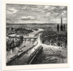 View of Rouen from St. Catherine's Hill. by Anonymous