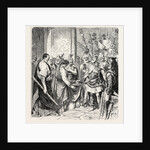 Augustulus the Last Roman Emperor Surrenders to Odoacer. by Anonymous
