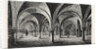 Norman Architecture Crypt of Canterbury Cathedral by Anonymous