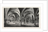 Norman Architecture Crypt of Canterbury Cathedral by Anonymous