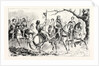 King John and His Retinue in the Forest. by Anonymous