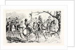 King John and His Retinue in the Forest. by Anonymous