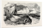 Dover Castle and Cliffs. by Anonymous