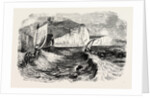 Dover Castle and Cliffs. by Anonymous