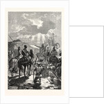 A Bishop Blessing the Troops Before the Battle. by Anonymous