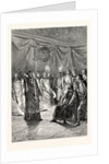 The Barons and Prelates Before King John at Westminster Hall by Anonymous